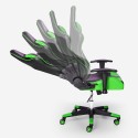 Cadeira Gaming Ergonómica com Apoios de braços e Almofadas Ajustáveis Adelaide Emerald Modelo
