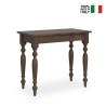 Mesa para Hall de Entrada ou Corredor 90x48-308cm Madeira Romagna Noix Oferta