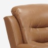 Poltrona reclinável para idosos Clássica Mobília interior Segura Sala de estar Panama Lux 