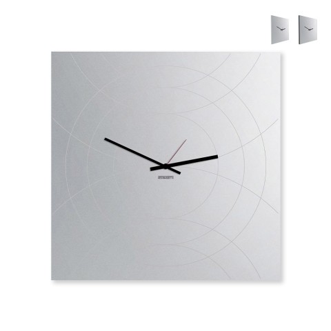 Narciso design moderno relógio de parede espelhado quadrado Promoção