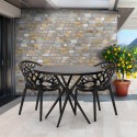 Mesa Redonda para Cozinha Sala Restaurante Jardim 80cm Gang 80 Catálogo