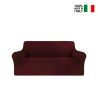 Sofá de 2 Lugares Tecido Resistente Moderno Elegante com Capa Universal Fancy Modelo