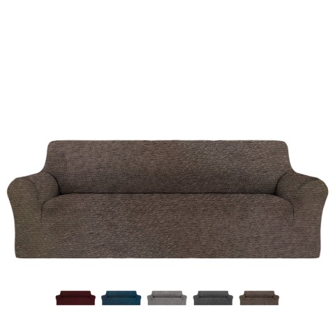 Apoios de braço de capa de sofá de tecido elástico de 3 lugares Wish