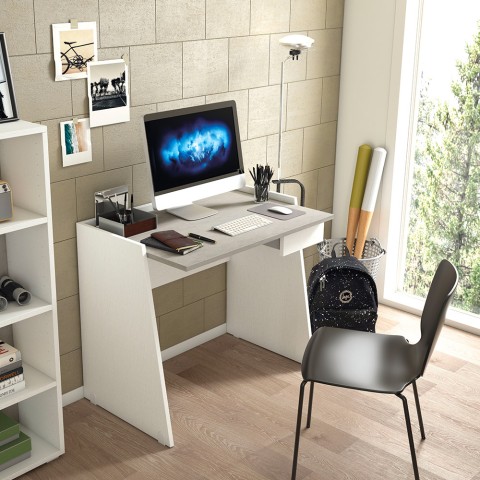 Mesa de trabalho inteligente 90x60 design moderno escritório em casa Contemporary Promoção