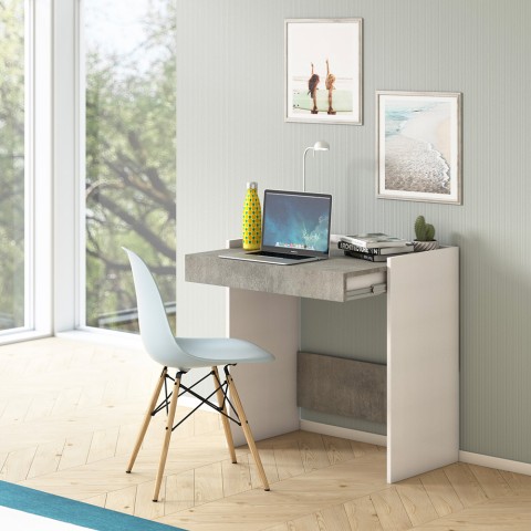 Secretária de trabalho inteligente 80x40 home office gaveta moderna Home Desk Promoção
