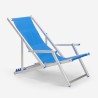 2 Cadeiras de Praia com Apoios de Braços Alumínio Dobráveis Riccione Gold Lux Descontos
