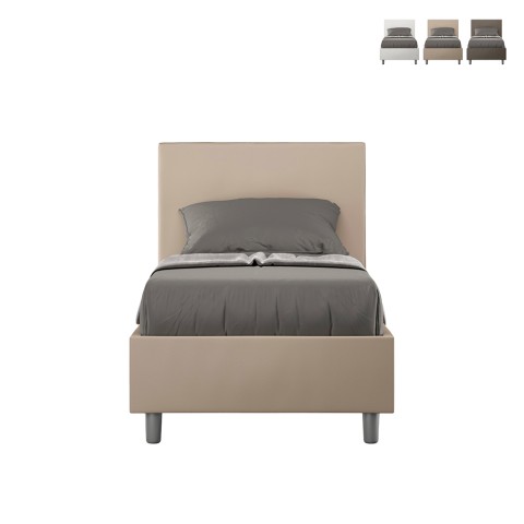 Armazenamento moderno com ripas cama de solteiro 80x190 ripas quarto infantil Adele S Promoção