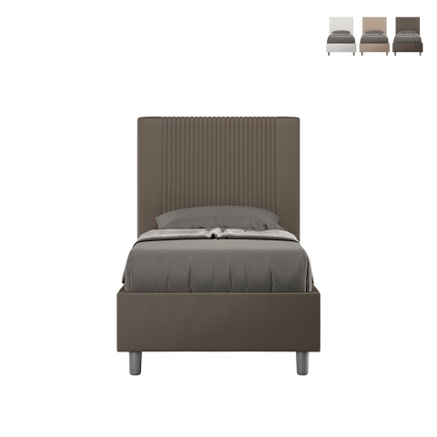 Recipiente de cama de solteiro 100x200 quarto moderno Goya S2