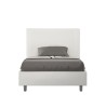 Cama de Casal Moderna Elegante Couro 140x200 Goya F Saldos