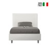 Cama de Casal Moderna Elegante Couro 140x200 Goya F Oferta